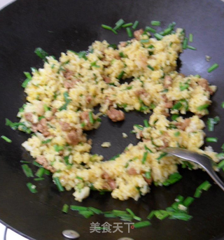 肉末黄金饭的做法步骤:6