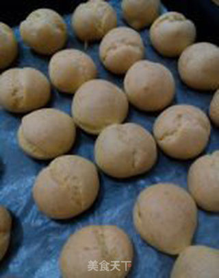 又一个第一次的成功---原味迷你泡芙的做法步骤:19