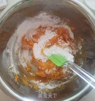 南瓜糕的做法步骤:3