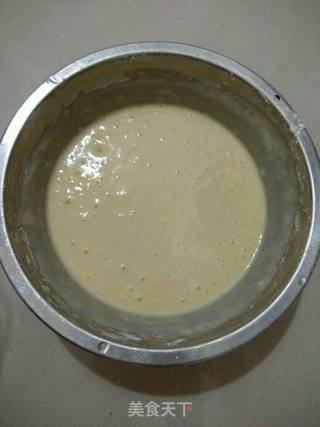 10分钟快手原味松饼的做法步骤:4