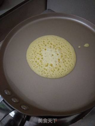 10分钟快手原味松饼的做法步骤:6