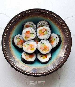 紫菜包饭的做法步骤:7