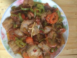 回锅肉的做法步骤:9