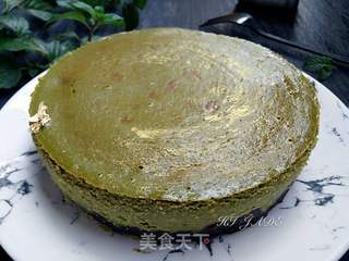 布朗尼抹茶芝士蛋糕的做法步骤:12
