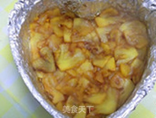 焦糖菠萝翻转蛋糕的做法步骤:8