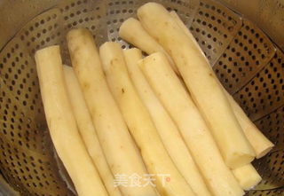 蜜汁山药糕的做法步骤:2