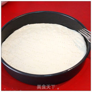 我为披萨狂-----双椒培根披萨的做法步骤:8