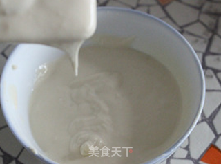 蜜红豆蛋白蛋糕的做法步骤:3
