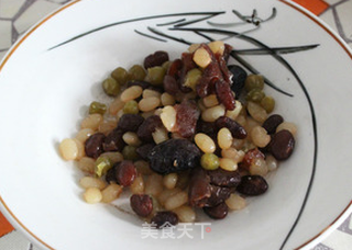 蜜红豆蛋白蛋糕的做法步骤:8