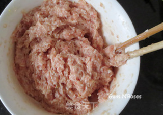 豌豆苗圆子汤的做法步骤:3
