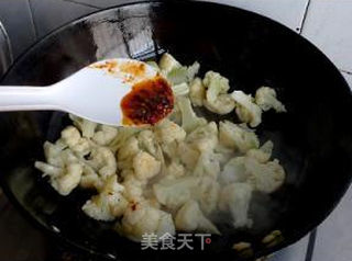 麻辣花菜的做法步骤:6