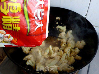 麻辣花菜的做法步骤:8