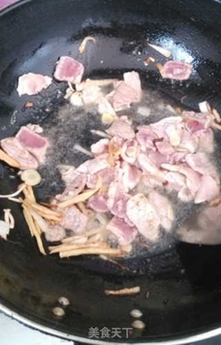 小炒杏鲍菇的做法步骤:5