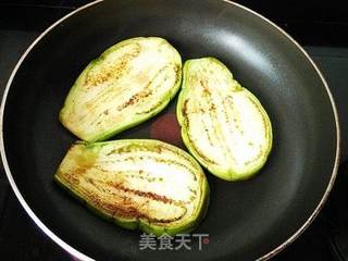 蒜泥烙茄子的做法步骤:3