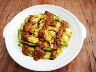 蒜泥烙茄子的做法步骤:6