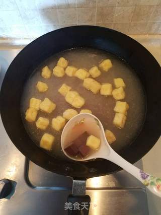 鸭血粉丝汤的做法步骤:4
