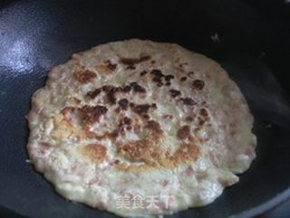 黑椒火腿蛋饼的做法步骤:10