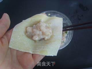 鲜虾云吞面的做法步骤:7