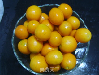 自制金桔蜜饯的做法步骤:2