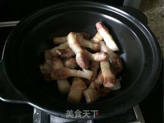 萝卜红烧肉的做法步骤:6