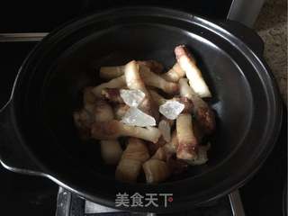 萝卜红烧肉的做法步骤:7