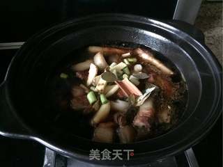 萝卜红烧肉的做法步骤:9