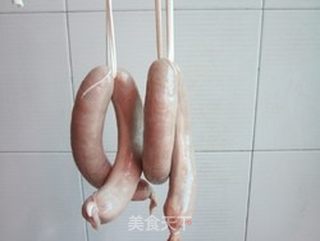 风干鱼肉香肠的做法步骤:9