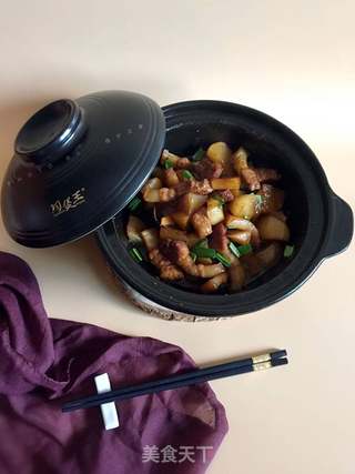 萝卜红烧肉的做法步骤:14