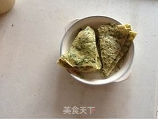 荠菜煎饼的做法步骤：10