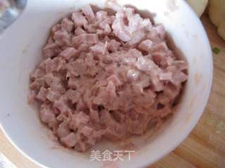 木糖醇罗勒金枪鱼面包的做法步骤:8