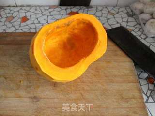糖水南瓜的做法步骤:2