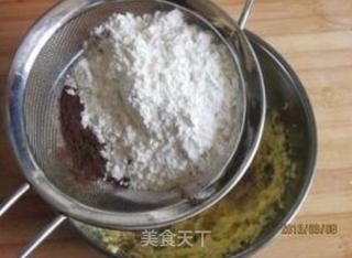 杏仁可可饼干的做法步骤:3