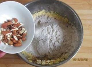 杏仁可可饼干的做法步骤:4
