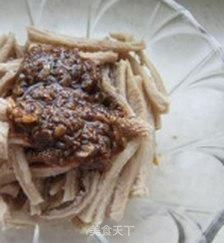 红油牛肚的做法步骤:7