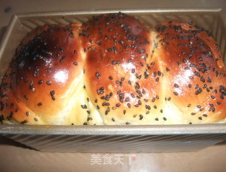 奶香土司面包的做法步骤:8