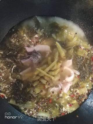 酸菜鱼的做法步骤:4