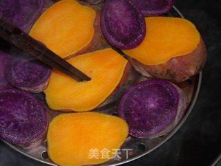 双薯琉璃芋圆的做法步骤:3