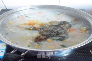 鲜味海参粥的做法步骤:12