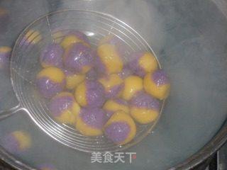 双薯琉璃芋圆的做法步骤:13