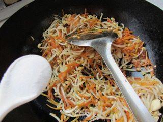 金丝银芽的做法步骤:8