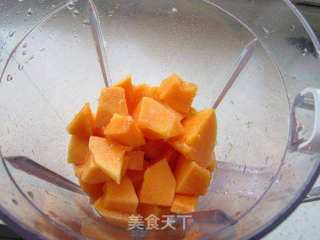 木瓜奶昔的做法步骤：4
