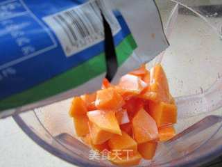 木瓜奶昔的做法步骤：5