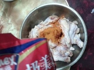 香辣烤鸡腿的做法步骤:4