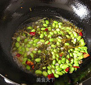 开胃菜【雪菜毛豆】的做法步骤:8