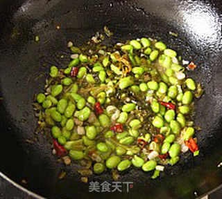 开胃菜【雪菜毛豆】的做法步骤:10