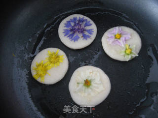 花煎糯米饼的做法步骤：7