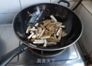 时蔬香干的做法步骤:4