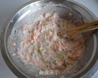 健康营养早餐——胡萝卜鸡蛋饼的做法步骤:6