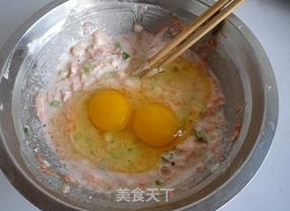 健康营养早餐——胡萝卜鸡蛋饼的做法步骤:7