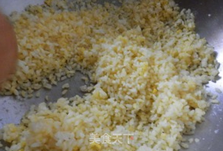 一点点的小失败-黄金蛋炒饭的做法步骤:8
